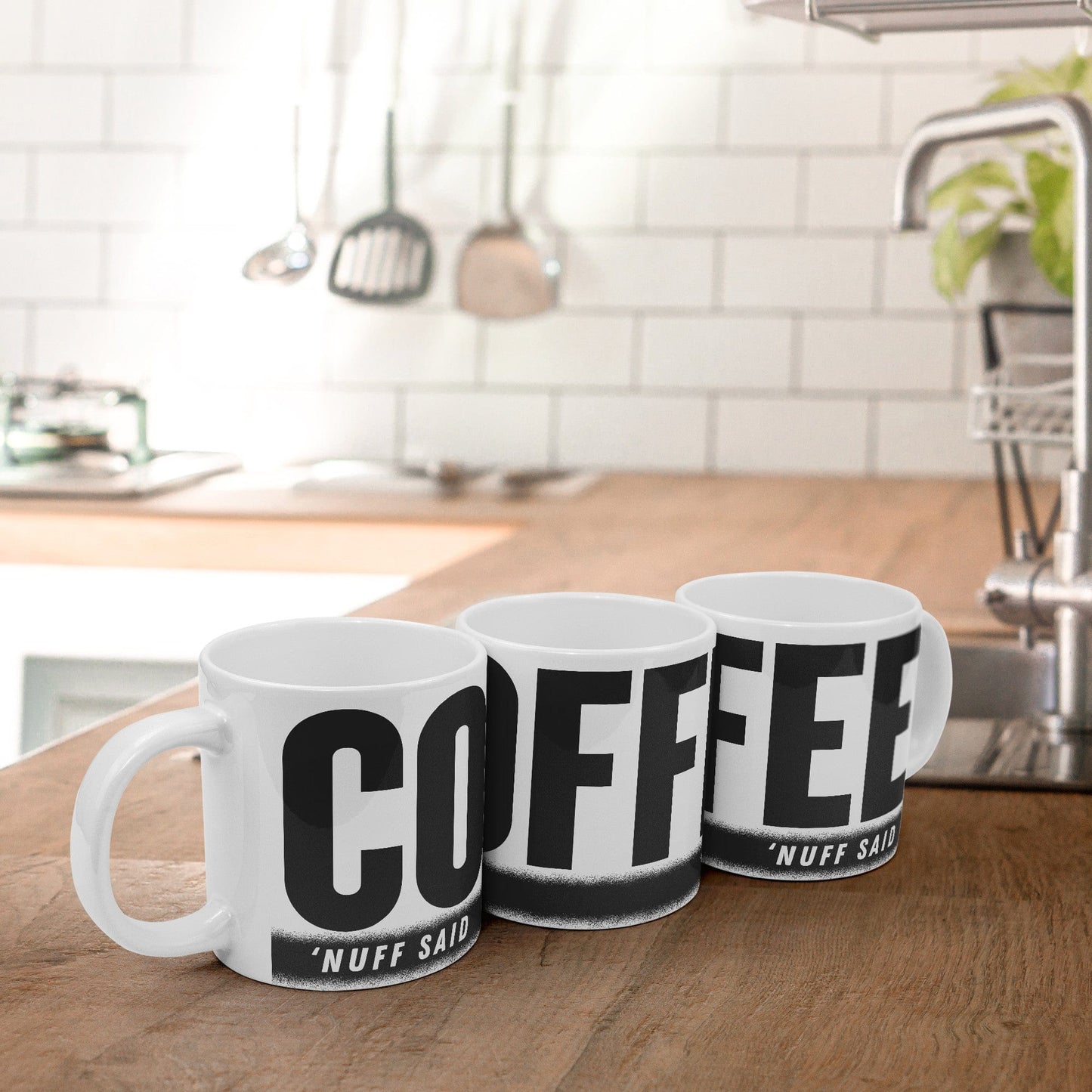 COFFEE - 'Nuff Said - GIANT 20oz Mug
