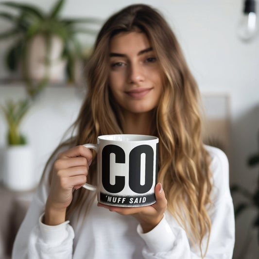 COFFEE - 'Nuff Said - GIANT 20oz Mug