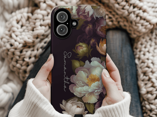 Personalized Floral Phone Case For Her